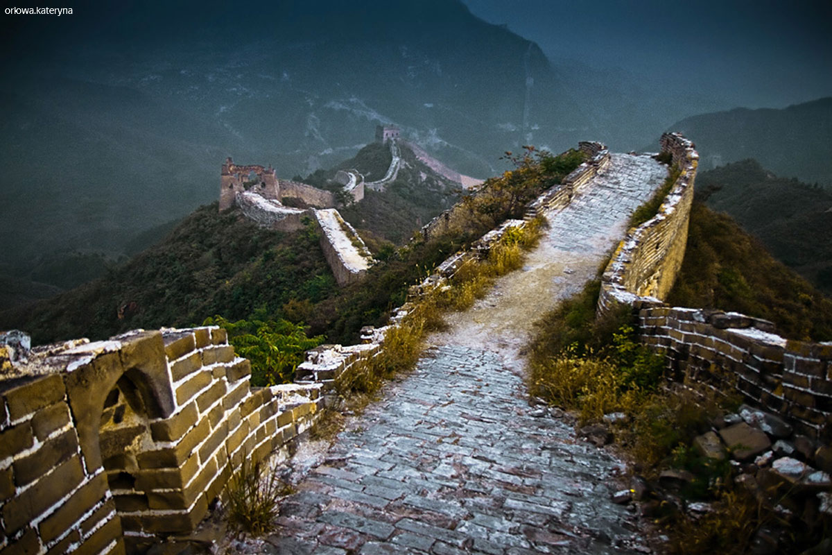 Photo. Great Wall. May 2001. China.