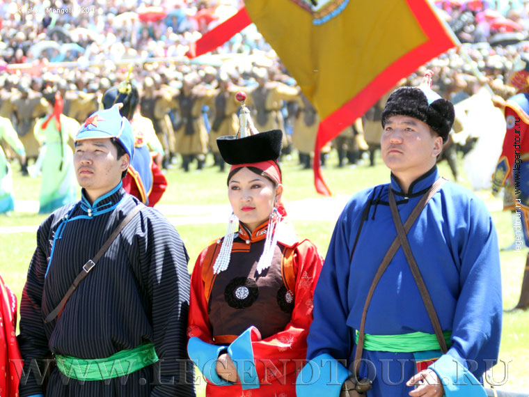 Фотография. Торжественная церемония открытия фестиваля Наадам. 11.06.2011 года.