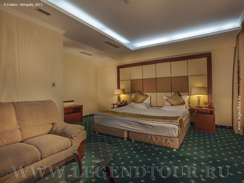 Фотография. Junior Suite. Гостиница Кемпински Хан Пэлэс 4*. Kempincki hotel Khan Palace. Улан-Батор. Монголия.