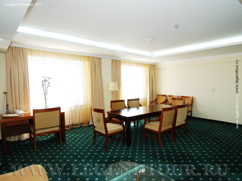 Pictures. Junior Suite. Kempinski hotel Khan Palace 4* in Ulaanbaatar. Mongolia.