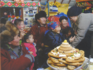 Фотография. Национальная Монгольская кухня. Традиционные монгольские блюда.