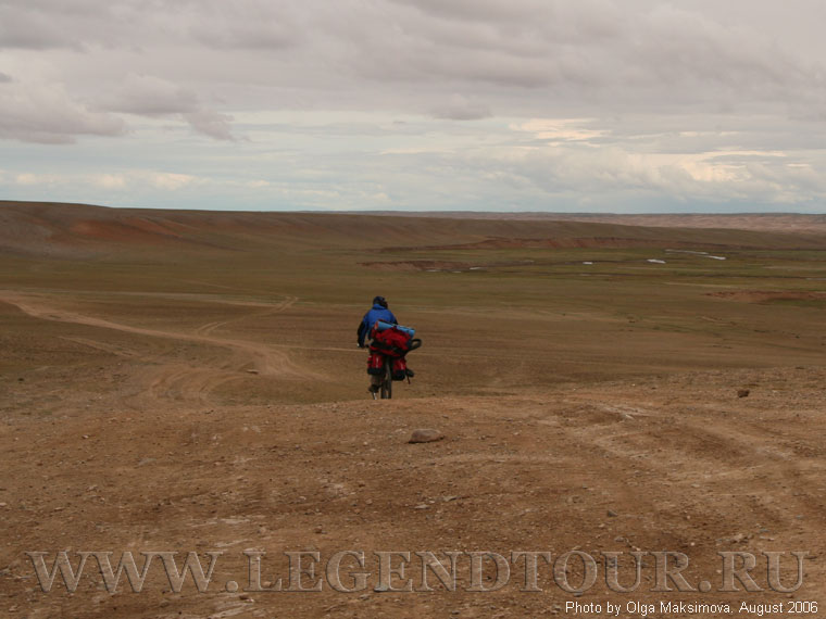 Фотография. На велосипеде по дорогам Монголии. Ольга Максимова. 2006.