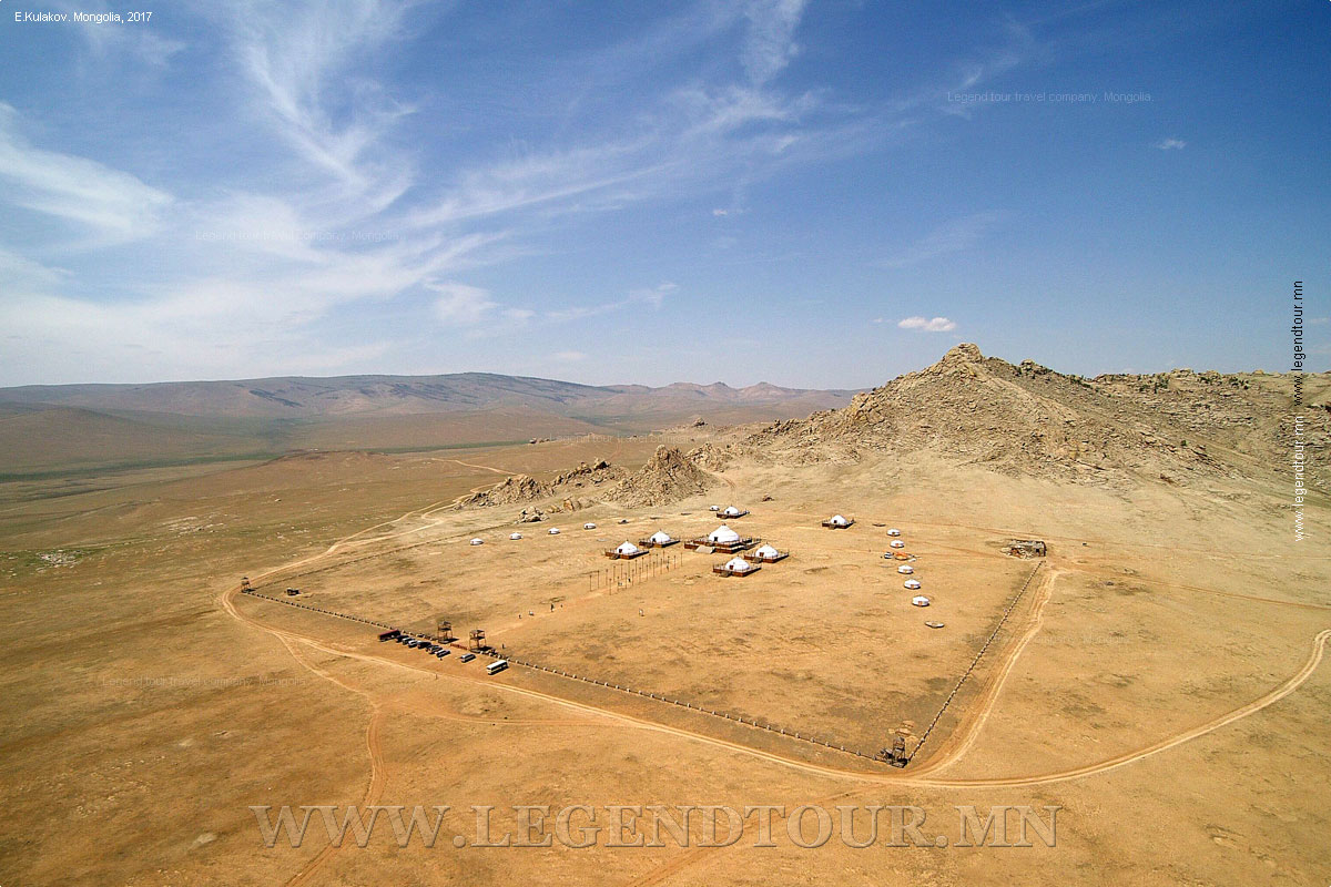 Фотография. Ставка Хана. Национальный парк 13 век. Монголия. Дрон Yuneec Typhoon H.