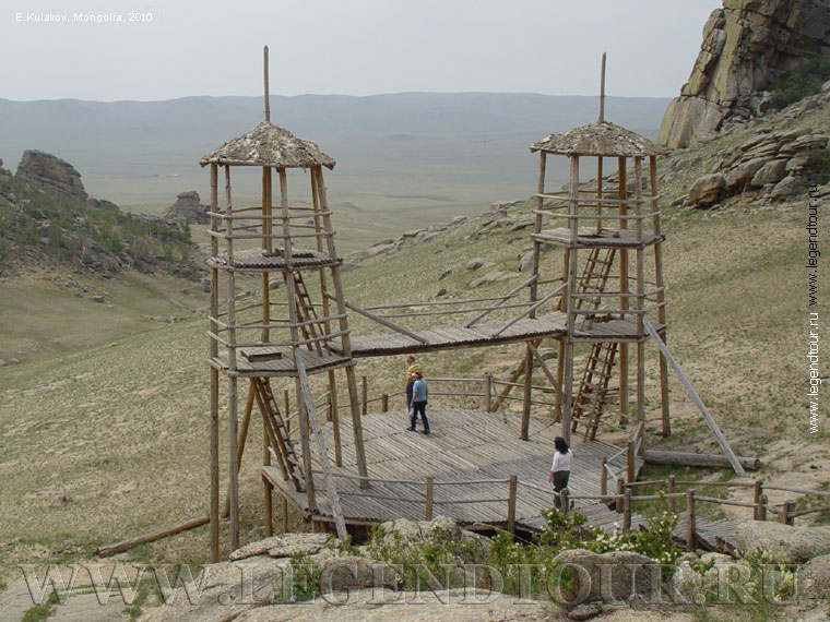 Стойбище ремесленников. Туристический комплекс. Монголия 13 век.