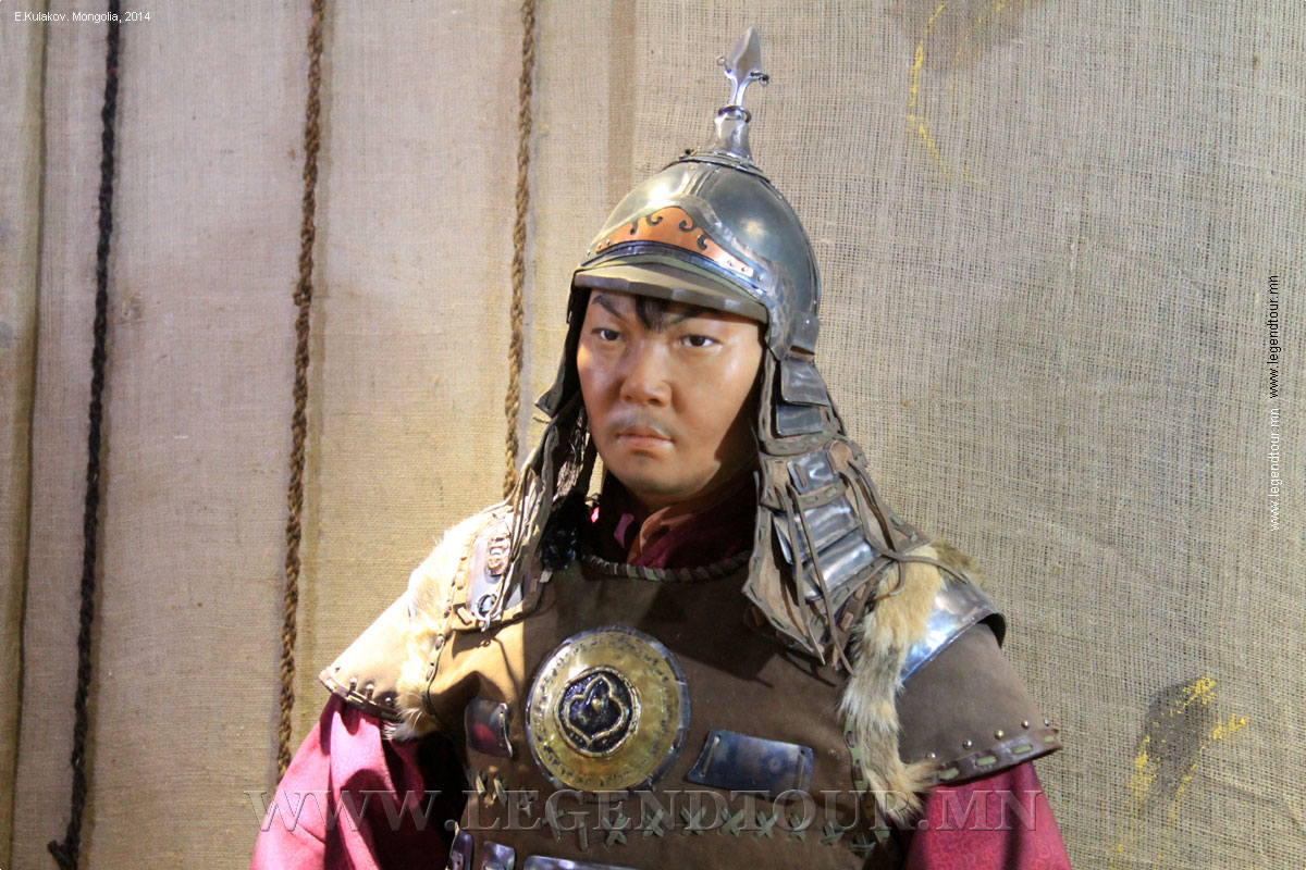 Фотография. Цагаадай. Второй сын Чингис хана. Основатель государства Цагаадай. Выставка восковых фигур.
