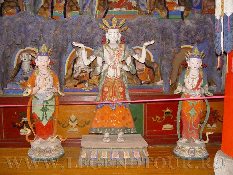 Фотография. Храм-музей Чойджин-ламы (монг. Чойжин ламын сумэ). Улан-Батор.
