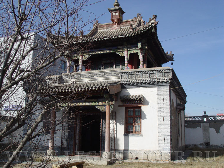 Фотография. Храм-музей Чойджин-ламы (монг. Чойжин ламын сумэ). Улан-Батор.