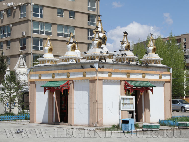 Фотография. Дашчойлин монастырь. Улан-Батор. (Е.Кулаков, 2011 год.