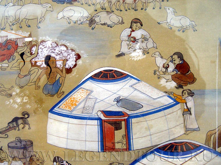 Фотография. Музей изобразительного искусства им. Занабазара. Улан-Батор. Монголия.