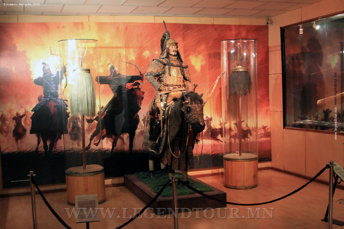 Фотография. Государственный музей истории Монголии. 4-ый зал: монгольская Империя (13-ый - 14-ое столетие).