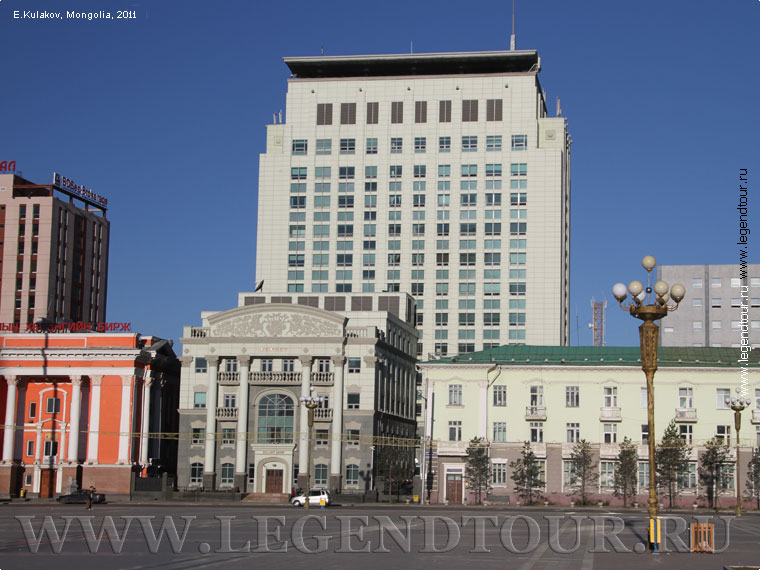 Фотография. Комплекс зданий Голомт банка. Е.Кулаков 2011 год.